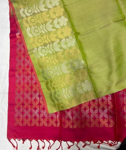 SOFT SILK SAREE WITH BLOUSE